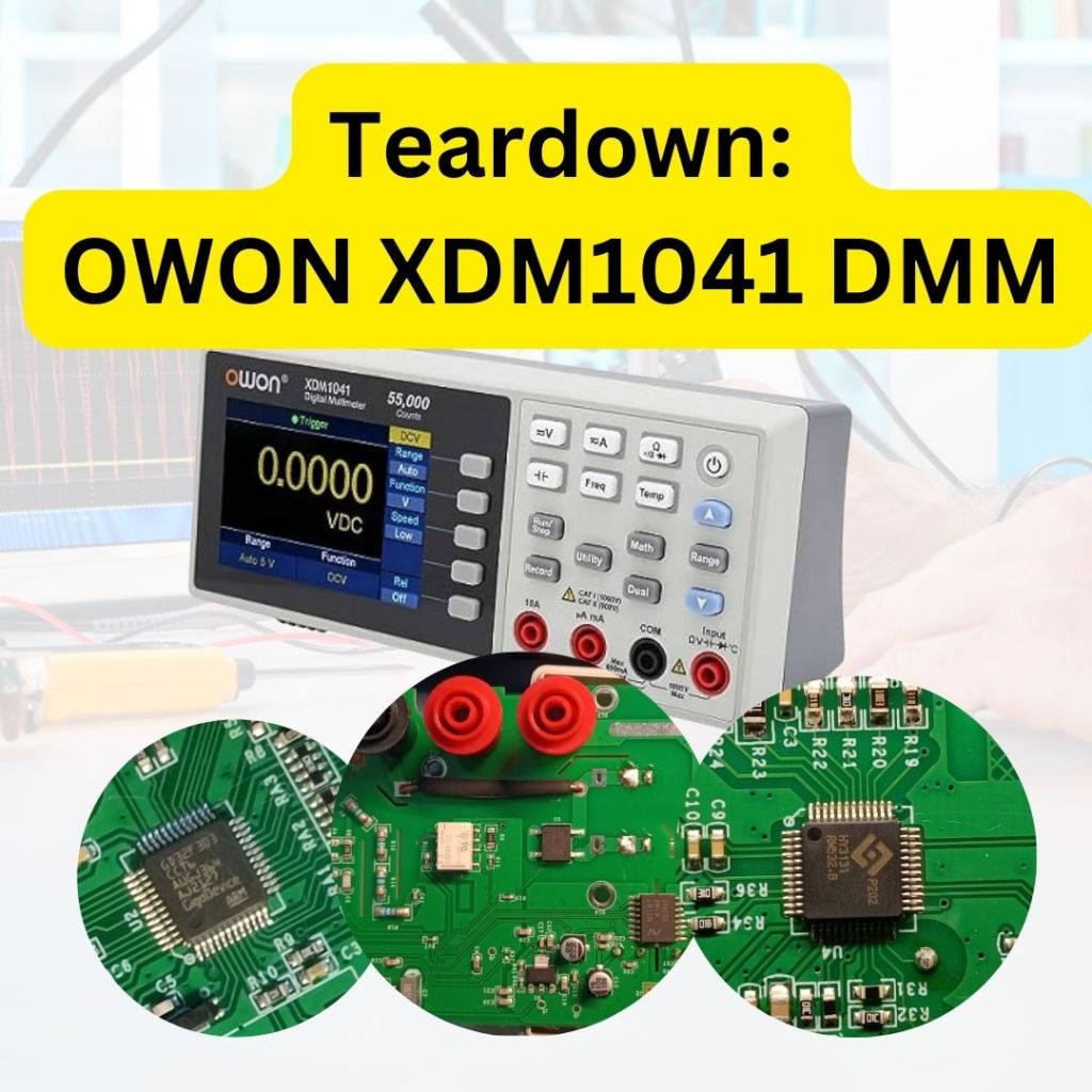 Owon XDM1041 Exposed: A Complete Hardware Teardown